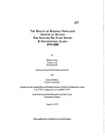 The Effects of Regional Population Growth on Hunting for Selected Big Game Species in Southcentral Alaska 1976-2000 by William Alves, Tom Lane, Michael Scott, and Robert Childers