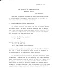 The Evaluation of Econometric Models and Model Changes by Oliver Scott Goldsmith