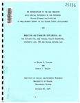 An Introduction to the Gas Industry with Special Reference to the Proposed Alaska Highway Gas Pipeline by Arlon R. Tussing and Connie C. Barlow