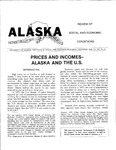 Prices and Incomes - Alaska and the U.S. by Michael Scott and Linda E. Leask