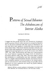 Patterns of Sexual Behavior: The Athabascans of Interior Alaska by Arthur E. Hippler