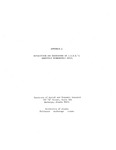 Description and Background of I.S.E.R.'s Quarterly Economic Model, Appendix A: by Daniel Seiver