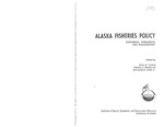 Politics and Management: The Problem of Limited Entry by Thomas Morehouse and Jack Hession