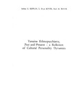 Tanaina Ethnopsychiatry, Past and Present: a Reflexion of Culture Personality Dynamics by Arthur E. Hippler, Bryce Boyer, and Ruth Boyer