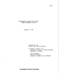 Socioeconomic Analysis for Fishery Areas and Census Division by George W. Rogers