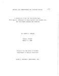 Natural Gas Conditioning and Pipeline Design by Connie C. Barlow
