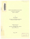 Electric Power Consumption for the Railbelt: A Projection of Requirements Technical Appendices by Oliver Scott Goldsmith and Lee Huskey