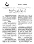 Limited Entry in the Alaska and British Columbia Salmon Fisheries by Thomas Morehouse and George W. Rogers