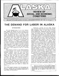 The Demand for Labor in Alaska by Theodore Lane