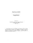 Municipality of Anchorage Economic Modeling Project: Model Documentation. Vol. I of XII by Scott Goldsmith
