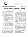 The 1980 Census in Alaska: A Review by John A. Kruse