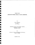 Assessing The Economic Impacts of Capital Expenditures - Working Paper by Scott Goldsmith and Phillip Rowe