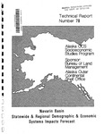 Statewide and Census Division Demographic and Economic Systems, Navarin Basin (Sale 83) Impact Analysis by Gunnar Knapp, Ed Porter, and Brian Reeder