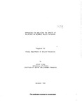 Approaches for Analyzing the Effects of Wildfires on Resource Values in Alaska by Gunnar Knapp