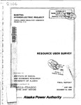 Susitna Hydroelectric Project: Resource User Survey by Jack Kruse, Phil Rowe, and Lee Husky