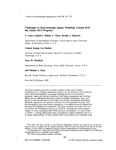 Challenges to Socio-Economic Impact Modeling: Lessons form the Alaska OCS Program by Gunnar Knapp and Lee Husky