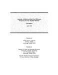 Analysis of Electrical End Use Efficiency Programs for the Alaskan Railbelt by Alan B. Mitchell and Oliver Scott Goldsmith
