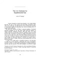 The U.S. Outlook for Supplemental Gas by Arlon Tussing