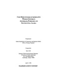 Cost Effectiveness of Alternative Window Systems in Anchorage, Fairbanks, and Southcentral Alaska by Steve Colt