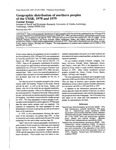 Geographic distribution of northern peoples of the USSR, 1970 nd 1979 by Gunnar Knapp