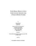 Natural Resource Depletion and Social Income Accounting: Sustainable Income in Petroleum-Dependent Economies by Matthew D. Berman, Eric Larson, and Bradford Tuck