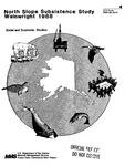 North Slope Subsistence Study Wainwright, 1988 and 1989 by Stephen Braund, David Burnham, Eric Loring, Lisa Moorehead, Timothy P. Holmes, Eve Witten, and John A. Kruse