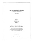 The Natural-Gas Glut of 1983: A Case for Congressional Inaction by Arlon Tussing