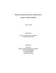 Measured Energy Savings from Weatherization Alaska vs. National Results by Steve Colt