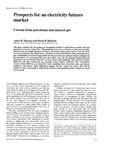 Prospects for An Electricity Futures Market by Arlon Tussing and David B. Hatcher