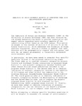 Analysis of Socio-Economic Aspects of Specified Year 2000 Redistricting Questions by Bradford Tuck