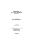 An Assessment of Safety Belt Use in Alaska Summer 2002 by Virgene Hanna