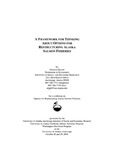 Framework for Thinking About Options for Restructuring Alaska Salmon Fisheries by Gunnar Knapp