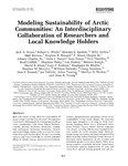 Modeling Sustainability of Arctic Communities: An Interdisciplinary Collaboration of Researchers and Local Knowledge Holders by Jack Kruse