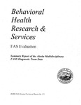 Behavioral Health Research and Services FAS Evaluation #27 by Alexandra Edwards