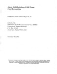 Alaska Multidisciplinary FASD Teams Chart Review Data by Alexandra Edwards
