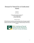 Demand for Natural Gas in Southcentral Alaska by Brett Watson