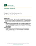 Changing Urban Police: Practitioners' View by Robert M. Igleburger, John E. Angell, and Gary Pence