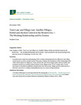 Town Law and Village Law: Satellite Villages, Bethel and Alcohol Control in the Modern Era — The Working Relationship and Its Demise by Stephen Conn