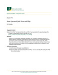 State Operated Jails: How and Why by Schafer E. N/A
