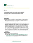 Why Canadian Indian Law Is Important to Alaskans, Why Indian Law in Alaska Is Important to Canada by Conn N/A