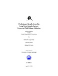 Preliminary Results From the Long-Term Inmate Survey: Focus on Child Abuse Histories by Robert H. Langworthy, Allan R. Barnes, and Richard Curtis