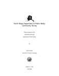 North Slope Department of Public Safety Community Survey by University of Alaska Anchorage Justice Center