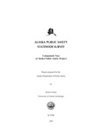 Alaska Public Safety Statewide Survey: Component Two of Alaska Public Safety Project by University of Alaska Anchorage Justice Center