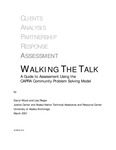 Walking the Talk: A Guide to Assessment Using the CAPRA Community Problem Solving Model by Darryl S. Wood and Lisa Rieger