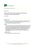 A Study of the North Slope Department of Public Safety: A Technical Assistance Report (Draft) by John E. Angell