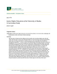Justice Higher Education at the University of Alaska: A Curriculum Study by John E. Angell