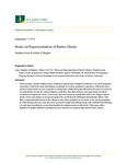 Notes on Representation of Native Clients by Conn N/A and Arthur E. Hippler
