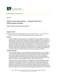 Alaska Criminal Code Revision — Tentative Draft, Part 3: Offenses against Property by Alaska Criminal Code Revision Subcommission