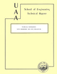 Technical Memorandum: Site Assessment and Site Evaluation [Fire Island Prison Feasibility Study] by UAA School of Engineering