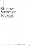 UAA Student Showcase Journal: Recognizing Excellence (Spring 1994) by N/A N/A